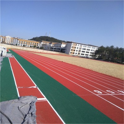 杭州学校塑胶跑道厂,倩章体育学校塑胶跑道